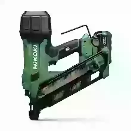 HIKOKI NR1890DCA 2nd Generation 18V Brushless Cordless 1st Fix Framing Nailer complete with 2 x BSL1850MA Batteries and 1 x UC18YSL3 Charger